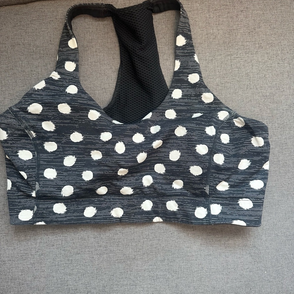 Outdoor Voices Polka Dot Sports Bra